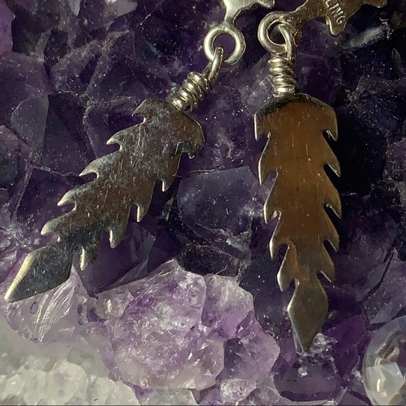 🚫RESERVED🚫Native silver/red coral earrings - Picture 11 of 14